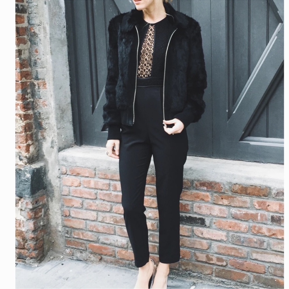 ASOS Black Lace Jumpsuit - Picture 4 of 12